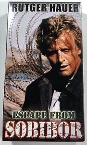 ESCAPE FROM SOBIBOR Rutger Hauer VHS 1987 WWII Escape From Nazis Alan Arkin - Picture 1 of 5