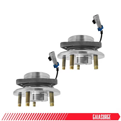 Pair (2) Front Wheel Hub Bearings set 513276 for Pontiac Torrent 2007 2008 2009 Foto 1 de 4