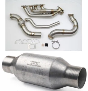 1320 Performance S2000 T3 turbo colector tubo catted ap1 ap2 F20C F22C DEFECCIÓN - Imagen 1 de 20