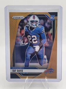 2024 Panini Prizm RC TRUE GOLD PRIZM RAY DAVIS Rookie #'d /10 Bills #382 SSP - Bild 1 von 11