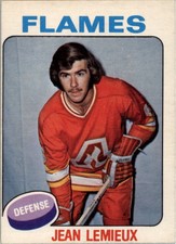 1975-76 O-PEE-CHEE HOCKEY #367 JEAN LEMIEUX RC ROOKIE ATLANTA FLAMES