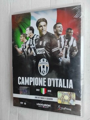 DVD  JUVENTUS CAMPIONI D' ITALIA 2012 - 2013  UNA VITTORIA DI SQUADRA  NEW - Immagine 1 di 2