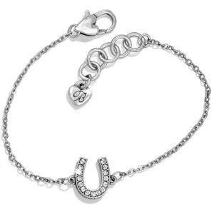 NUEVO CON ETIQUETAS Brighton STARRY NIGHT HERRADURA Cristales de Plata Pulsera Pequeña Precio de venta sugerido por el fabricante $38  - Imagen 1 de 1