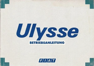 FIAT ULYSSE 1 tipo 220 manual de instrucciones 1995 manual BA - Imagen 1 de 1