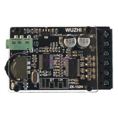 2X15W 2 Channel Stereo Bluetooth Digital Power Amplifier Board Module - Photo 1/4