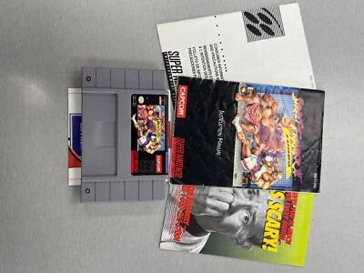 Street Fighter II Turbo- SNES CIB Super Nintendo Nice Condition With Inserts!! - Image 1 of 2