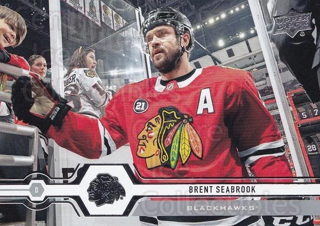 2019-20 Upper Deck #113 Brent Seabrook - Image 1 of 1
