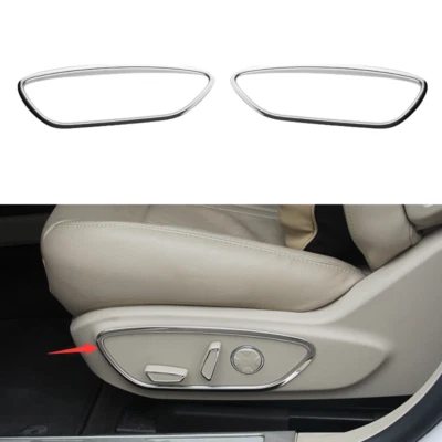 2014-2020 para Lincoln MKZ cromo acero inoxidable interruptor de memoria marco cubierta moldura Foto 1 de 4