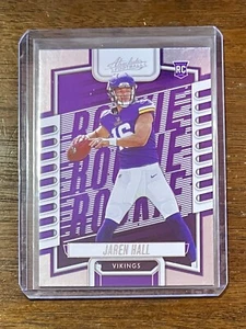 2023 Absolute Football RC Jaren Hall #143 Vikings - Picture 1 of 2