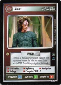 Star Trek CCG Minnis Near-Mint/NM Rare – Voyager 2001 - Picture 1 of 1