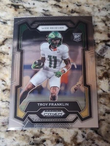 2024 Panini Prizm Draft Picks - Troy Franklin (RC) #119 Oregon Ducks - Picture 1 of 2