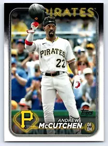 Tarjeta de béisbol 2024 Topps Serie 2 #566 Andrew McCutchen Piratas de Pittsburgh - Imagen 1 de 2