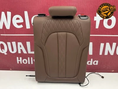2019-2025 BMW X5 G05 REAR LEFT SEAT UPPER CUSHION LEATHER COFFEE OEM 39 kmiles - Image 1 of 4
