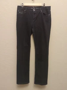 Vintage Jordache Ladies Sz 10 Average Jeans Embroidered Pockets Zip Up Straight - Picture 1 of 9