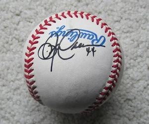 MIKE CAMERON SEATTLE MARINERS SIGNED MLB BASEBALL 03-20-2000 MARINERS VS. CWS - Picture 1 of 3
