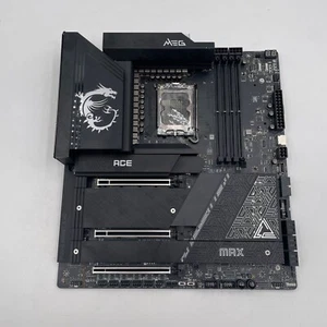 MSI MEG Z790 ACE MAX Intel LGA1700 DDR5 Wi-Fi 7 E-ATX Gaming Mainboard - LESEN - Bild 1 von 9