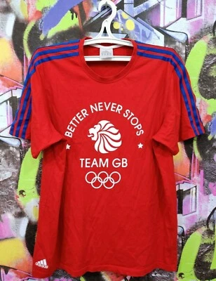 Camiseta deportiva de fútbol del equipo olímpico de fútbol de Gran Bretaña Adidas 2011 para hombre L Foto 1 de 4