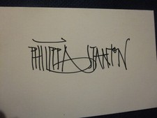 How Do You Want Me? Holby City Doctors PHILIPPA STANTON hand signed card