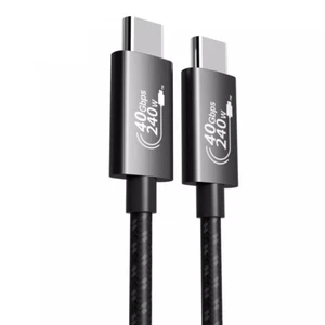 Câble USB4 40Gbps Transfert de Données USB C 8K 60Hz Support 240W 5A PD - Photo 1 sur 9