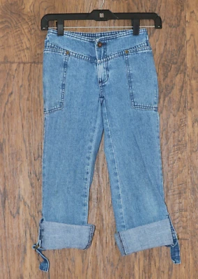 JEANS VINTAGE JOE BOXER BOLSILLOS Y CORREA NIÑA TALLA 8 LAVADO MEDIO #3 Foto 1 de 4