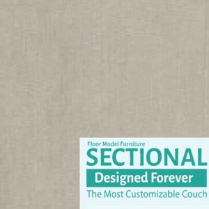 Cubierta lateral profunda de chenilla peinada topo modelo piso - Imagen 1 de 2