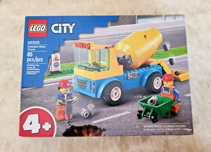 LEGO City 60325 Camión Mezclador de Cemento 85 Piezas Construcción Bloques de Juguete Sellados - Imagen 1 de 2