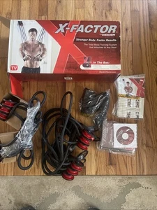 X-Factor Door Gym Training Fitness Ganzkörper Gym + Bonus Straight Bar & DVD NEU - Bild 1 von 9