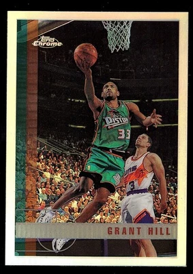 1998 Topps Chrome Grant Hill Refractor #29 - Image 1 of 4