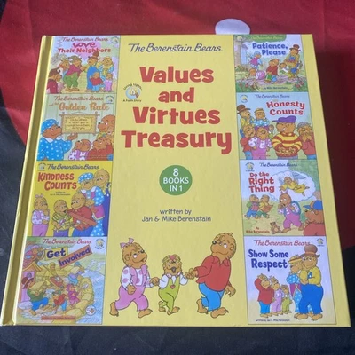 *KIDS* Berenstain Bears ✝️ Values & Virtues: 8 In 1 (2021, Hard Book) - Image 1 of 4