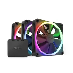 NZXT F120 RGB Triple Pack Case per computer Ventilatore 12 cm Nero 3 pz - Afbeelding 1 van 1