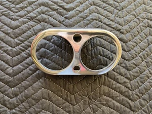 Harley Davidson Ironhead Sportster Superglide Dual Gauge Speedo Tach Bezel - Foto 1 di 6