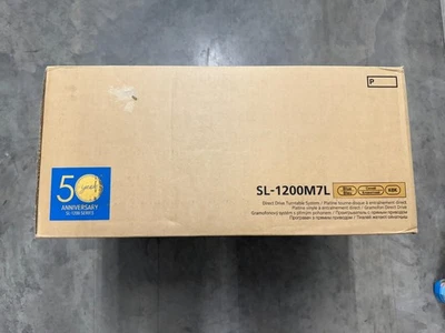 Brand NEW Technics SL-1200M7L PA Blue 50th Anniversary Edition US Model - Image 1 of 4