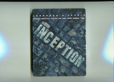 INCEPTION WARNER BROS. 2013 (BLU-RAY) NO DISC, NO ARTWORK, METAL BOX ONLY - Image 1 of 4