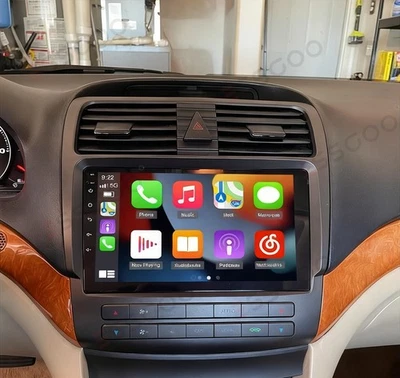 Rádio estéreo GPS BT Apple Carplay 2+32GB para Acura TSX 2004-2008 Android 15 carro - Imagem 1 de 4