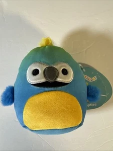 Peluche Squishmallows Baptise Ara Pappagallo Uccellino Tropicale 5" Usato in ottime condizioni - Foto 1 di 2