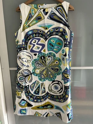 Emilio Pucci  Beautiful Women's Patterned Dress Size 14 - Image 1 of 4