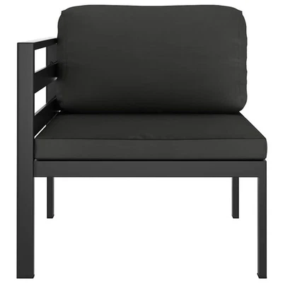 Sectional Sofa Chair Modular Seat with Cushions Aluminum PE Rattan vidaXL - Image 1 of 4