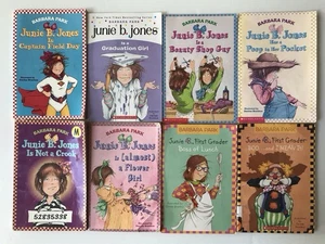 Junie B. Jones Lot of 8 Books by Barbara Park. Illustrated by Denise Brunkus. Pb - Picture 1 of 10