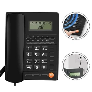 Corded Telephone Offering Convenient Setup and Customizable Sound Levels - Photo 1/13