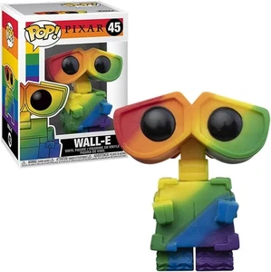 Funko Pop! Figura de vinilo Pixar WALL-E #45 edición Rainbow Pride - exclusiva de Disney - Imagen 1 de 8