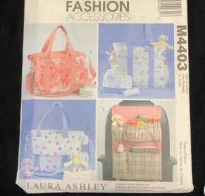 UNCUT McCall's Pattern M4403 Crafts Fashion Accessories Bags & Car Organizer - Picture 1 of 4