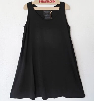 PRIVATSACHEN Shirt Tunika Kleid 44-46-48 (2) A-Linie VERGÜTIG 'kaviar' schwarz - Bild 1 von 3