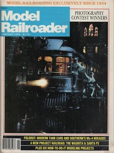Model Railroader Magazine Vol.49 No. 1 January 1982 Model Railroading - Foto 1 di 1
