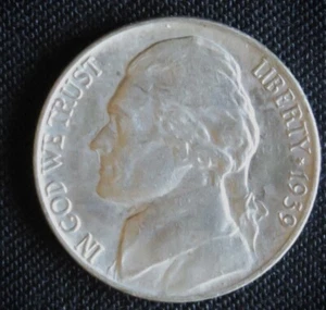 1939 Jefferson Nickel VERY HIGH GRADE! (250) - Imagen 1 de 2