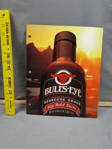 Vintage 1987 Bull's Eye Barbecue Racing Nascar Media Press Kit Bodine - Picture 1 of 5