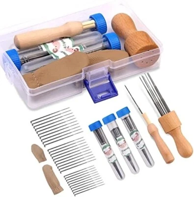 Инструмент игла для валяния шерсти, набор инструментов для валяния шерсти с коробкой игл для валяния 3 размера - Изображение 1 из 4