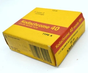 Vintage KODAK Kodachrome 40 Colour Movie Film for SUPER 8 cameras