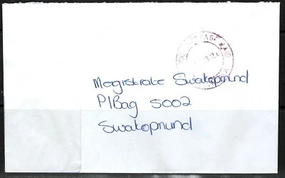 Namibia Cubierta Karibib franqueo pagado Foto 1 de 2