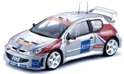 1/43 Vitesse 43008 L/E Peugeot 206 WRC 2004 Monte Carlo #62 Campos & Da Silva Foto 1 de 4