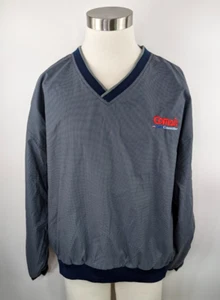King Louie Mens Blue Pullover Waterproof Windbreaker COMAIR Delta Connection XL - Picture 1 of 8